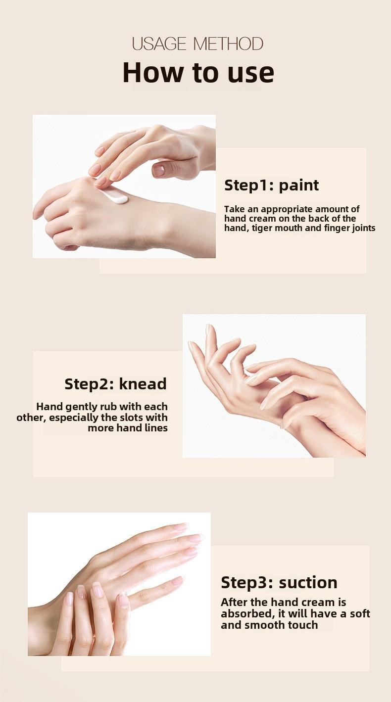 Product Introduction of MIZUO Collagen Hand Cream Rose Water Fig Moisturizing Gift for Women 10