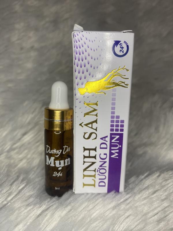 Combo 2 Típ Serum Dưỡng Da Mụn Linh Sâm 24h 5ml