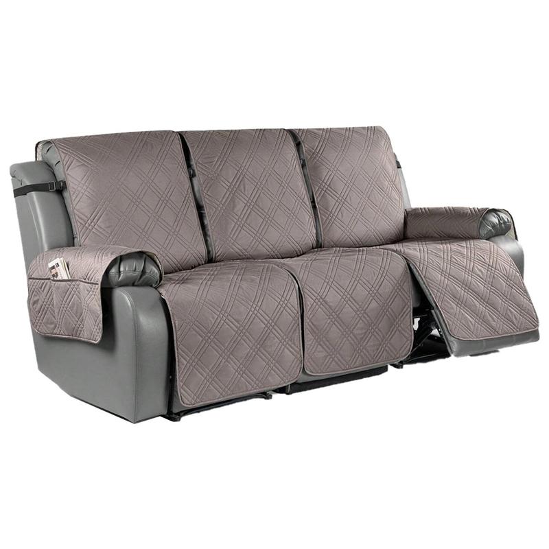 Product Introduction of Recliner Chair Cover, 3 Counts/set Washable Recliner Slipcover with Pocket, Non-slip Recliner Cover, Sofa Protector for Recliner Chair & Pet Furniture, Summer Essentials 8