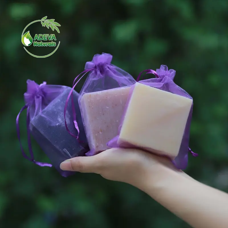 Xà Bông Thảo Dược ADEVA NONI Làm theo phương pháp nguội, Giúp Loại Bỏ Bụi Bẩn Và Tế Bào Chết Trên Da, Giảm Nhờn, Chống Viêm 100g Handmade Dưỡng Body Dưỡng Da Body 1