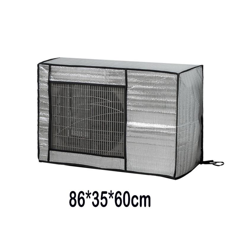Product Introduction of Waterproof  cover Large Capacity  Coated Polyester Outdoor  cover Universal  cover for Outdoor Air-conditioning 3