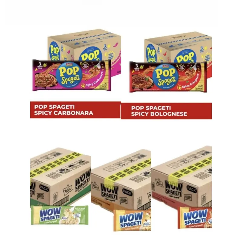 COD POP(SPICY) SPAGHETTI 1 CARTON 40PCS / 20PCS READY STOCK - TikTok ...