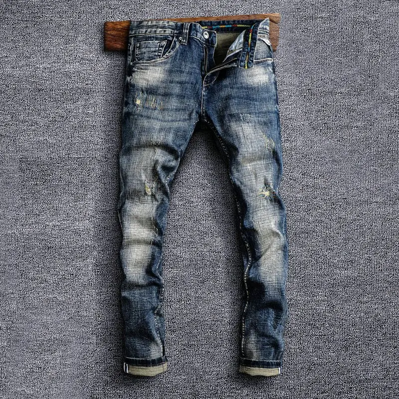 QUẦN JANE NAM [ 986 - CAO CẤP] Menswear Kem Jean Pants Tim 3