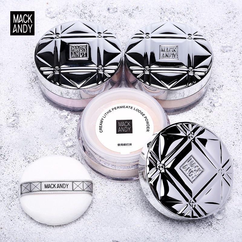  Phấn phủ bột kiềm dầu siêu mịn Mack Andy 