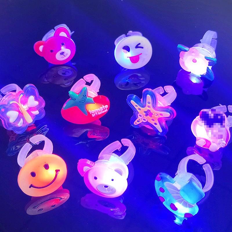 Nhẫn đèn led hoạt hình có thể điều chỉnh kích cỡ 1