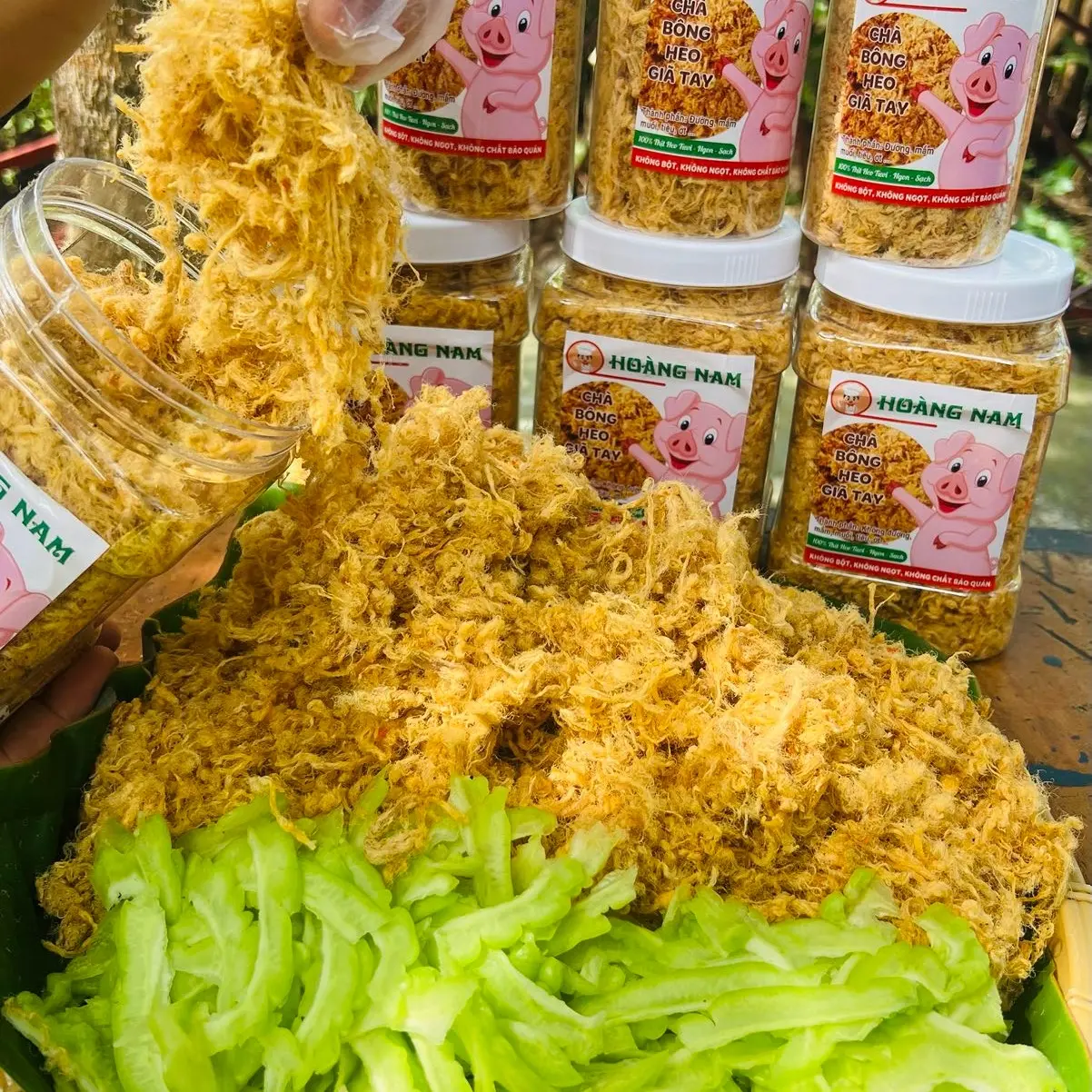 500gram Chà bông{ VỊ MẶN KHÔNG ĐƯỜNG}vị mặn đậm đà dành cho quý vị thích ăn vị mặn không có đường( chà bông làm hàng ngày quý vị nào đặt em mới làm nhé lên không có hàng để lâu