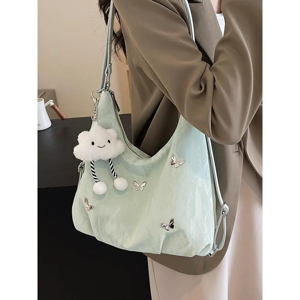 Túi Tote Xếp Ly, Dành Cho Phụ Nữ, Dung Lượng Lớn, Ba Lô Thời Trang Đi Chơi Đi Lại, Đa Năng, Cao Cấp, Du Lịch, Đeo Một Bên Vai Bag Đeo Vai