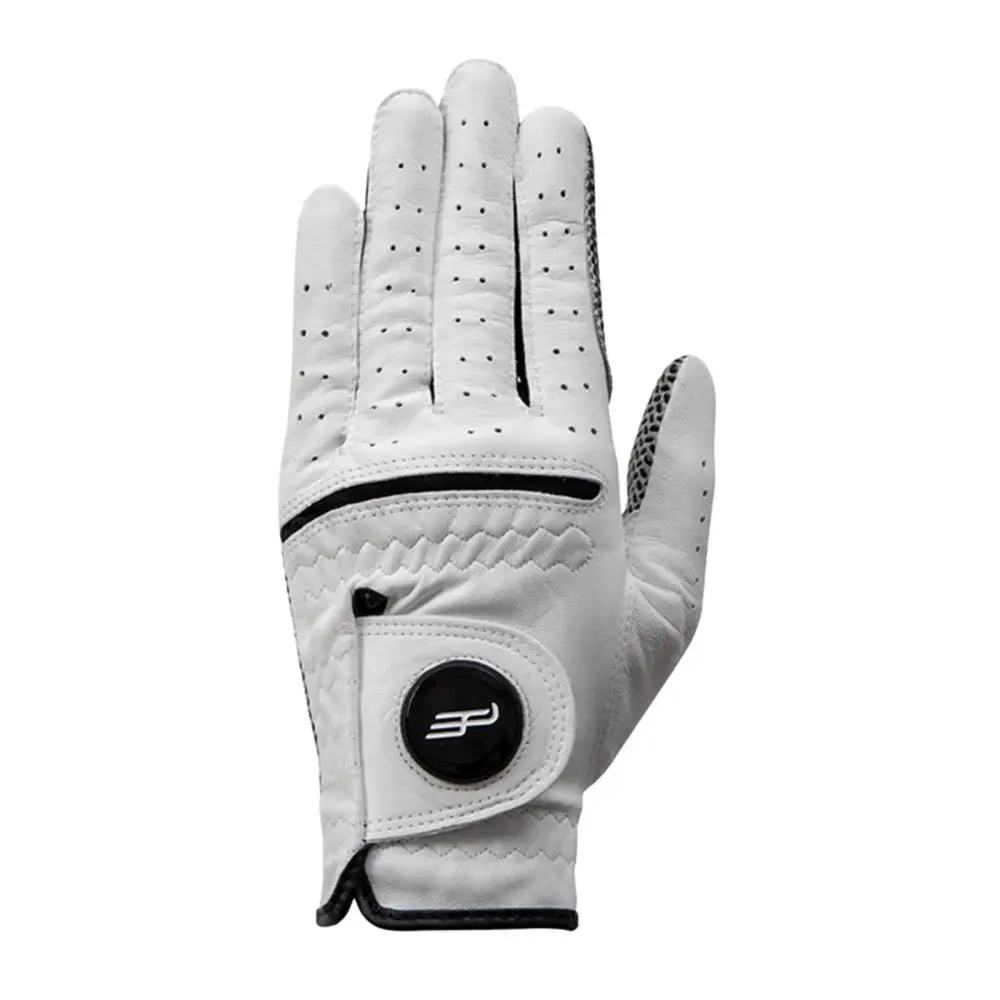 Professional Golf Glove Left Hand Non Slip Adjustable PU Leather Elastic Soft Breathable Sport Gloves Golf Accessories