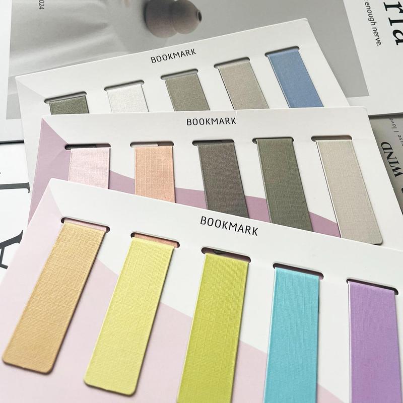 Product Introduction of Magnetic Bookmark, 15pcs/set Colorful Book Page Marker, Page Markers for Students Teachers Reading, Office Stationery & Supplies 5