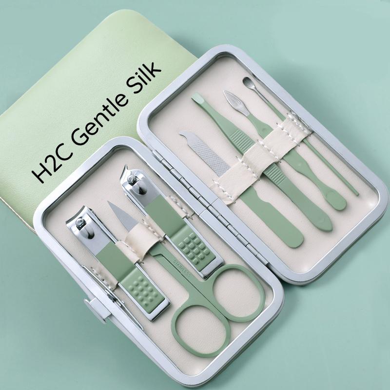 Bộ dụng cụ bấm móng 7 món cao cấp H2C Gentle Silk