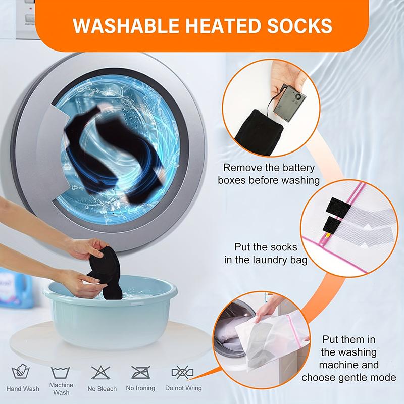Product Introduction of Heating Socks Winter Warm Electric Heating Socks Long Socks Men And Women Outdoor Ski Warm Foot Socks 20