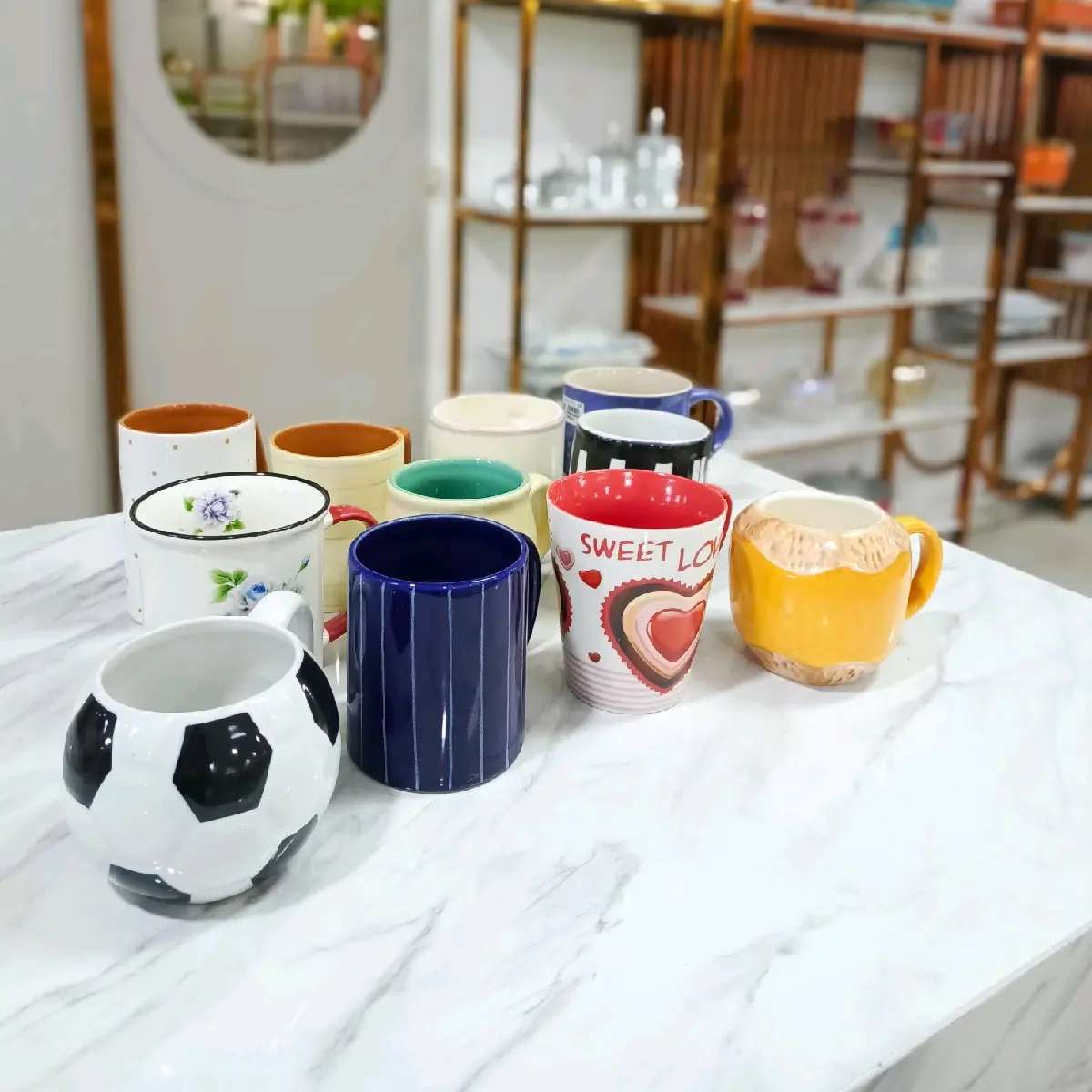 Mug Keramik Motif