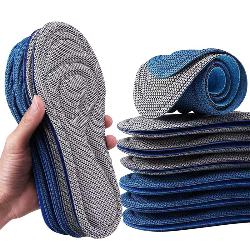 Product Introduction of Miếng Lót Giày Bằng Mút Hoạt Tính, Dành Cho Nam Và Nữ, Chống Khuẩn, Mát Xa, Thích Hợp Cho Thể Thao, Đệm Chỉnh Hình, Đế Giày Chạy Bộ 16