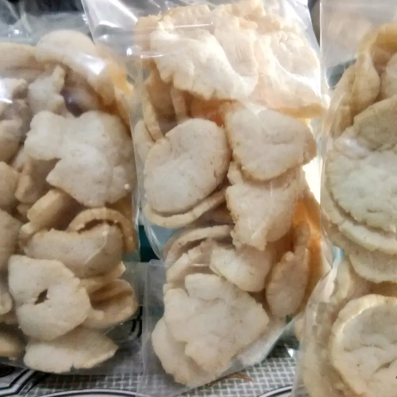 Kerupuk ikan khas Sidayu terlaris Rendah lemak Cemilan Food Snacks 0