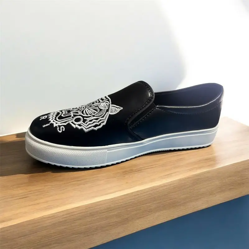 Giày Slipon Karl - Giày lười hình hoạ tiết thêu full size, giày thể thao nam phù hợp đi học đi chơi - Hottrend 5
