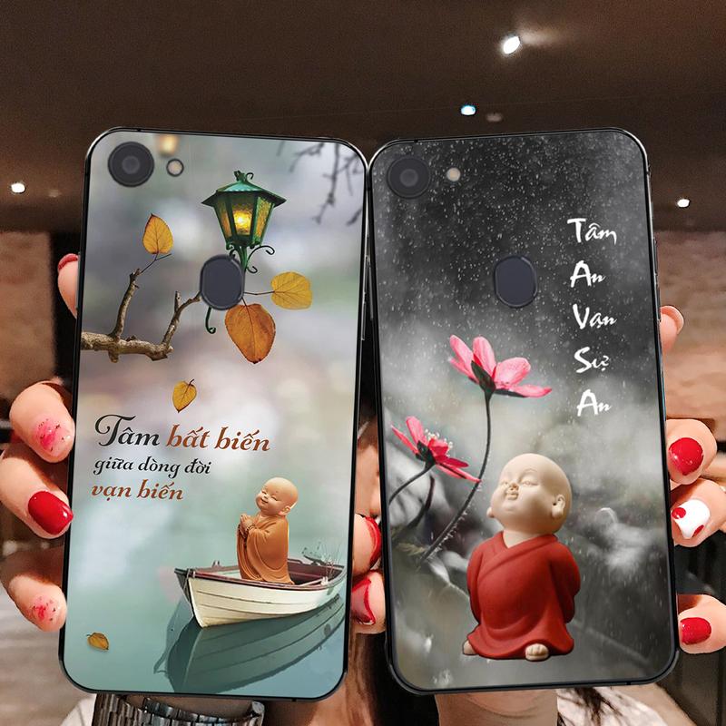  Ốp lưng dành cho Oppo F5   F5 Youth   F7   F7 Youth in hình thư pháp chữ tài lộc Cha Mẹ bình an siêu đẹp 