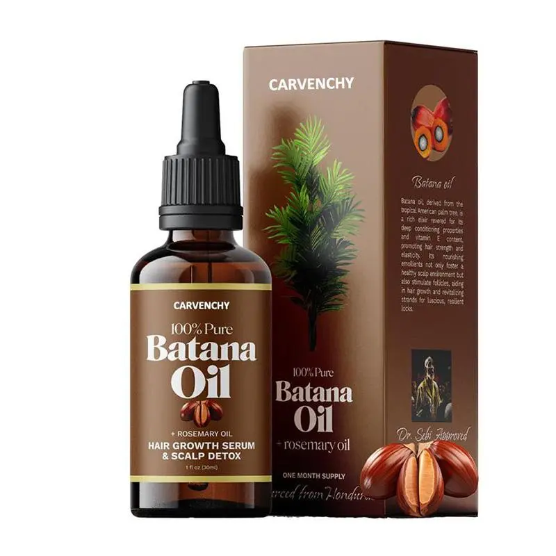 100% Pure Batana Oil Rosemary Hair Care Essential Oil Aloe Vera Oil Is Rich in Fatty Acids and Natural Antioxidants prdn  serum