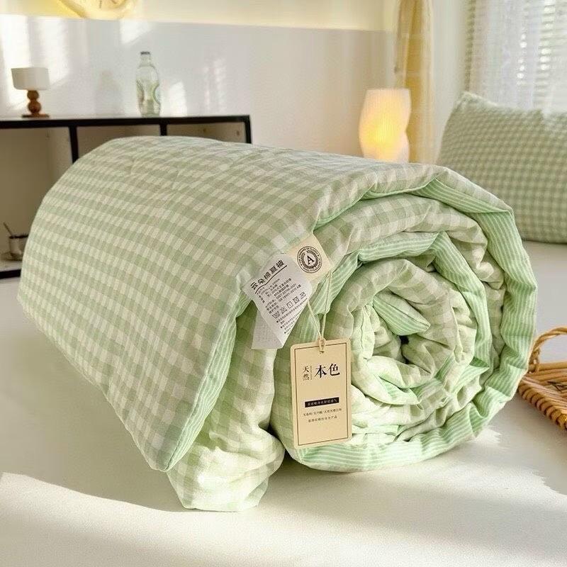 CHĂN HÈ COTTON ĐŨI XƠ ĐẬU NÀNH 4