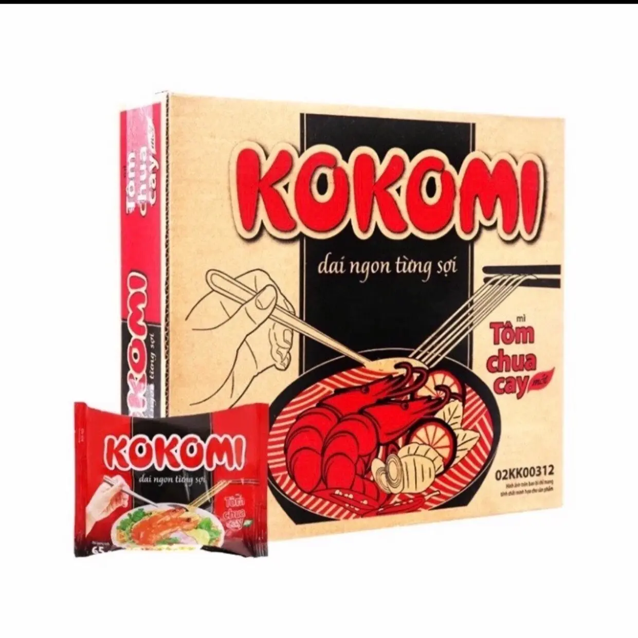 Kokomi - 1 thùng  30 gói x 65g