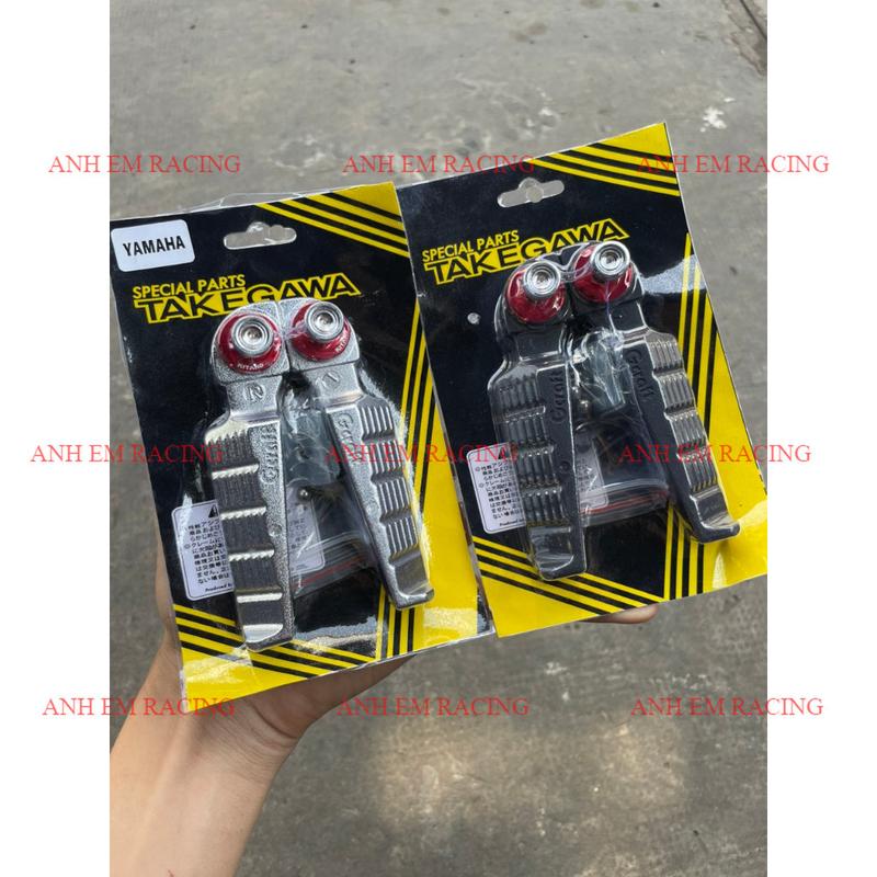  Gác Chân Sau TAKEGAWA TẶNG CỐT SALAYA Gắn Xe HONDA YAMAHA Dream Wave Fu Led Vision AB ,Nhôm Đúc 