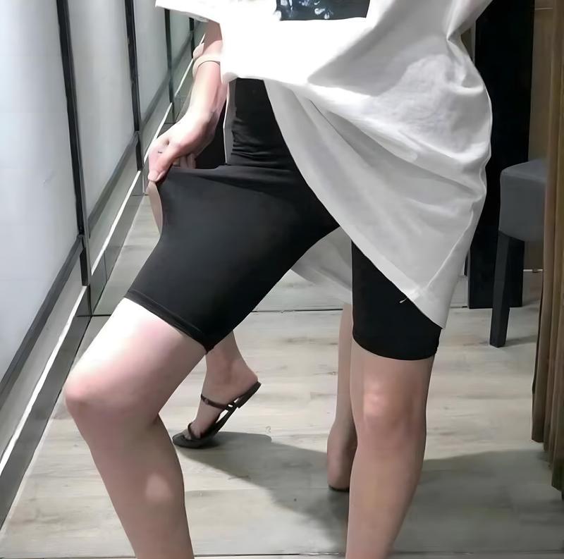 Combo 3 quần ( Có Lẻ 1 ) Legging Ngố cotton mềm mại thoáng mai siêu co dãn đủ size từ 38 - 68 kg Women Dài Qua Gối Pants LS2 1