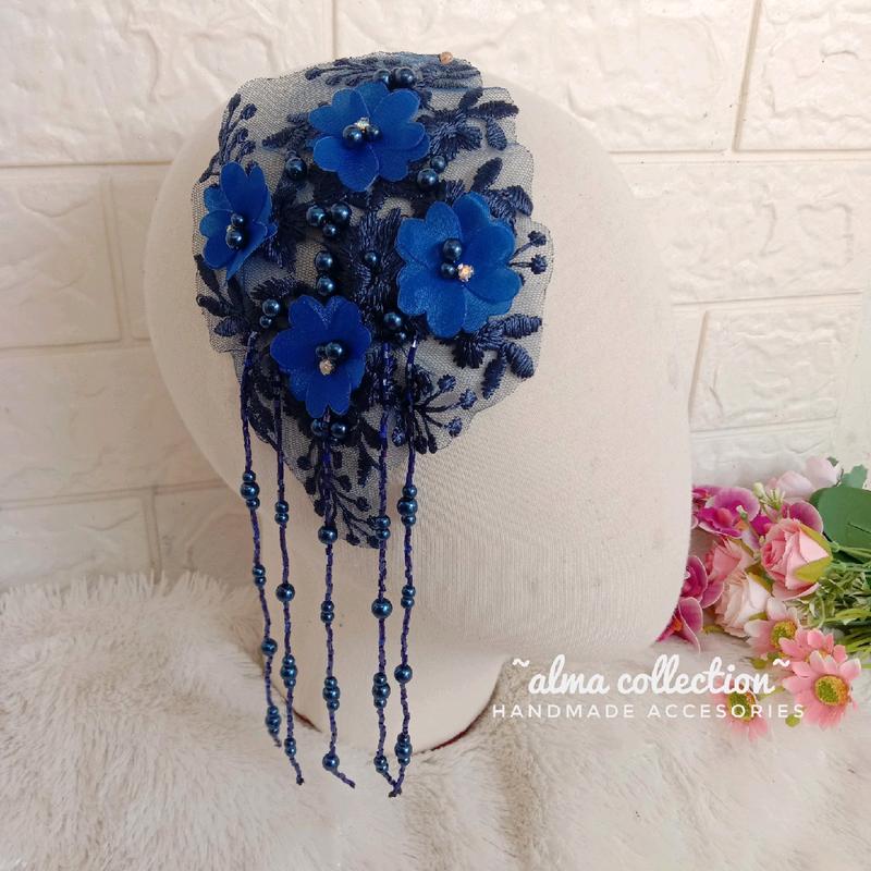 Headpiece simple juntai by alma collection 2