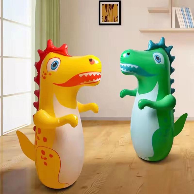 90cm Inflatable Dragon Tumbler Children's Inflatable Toys Balloon For Children's O9Z2 5