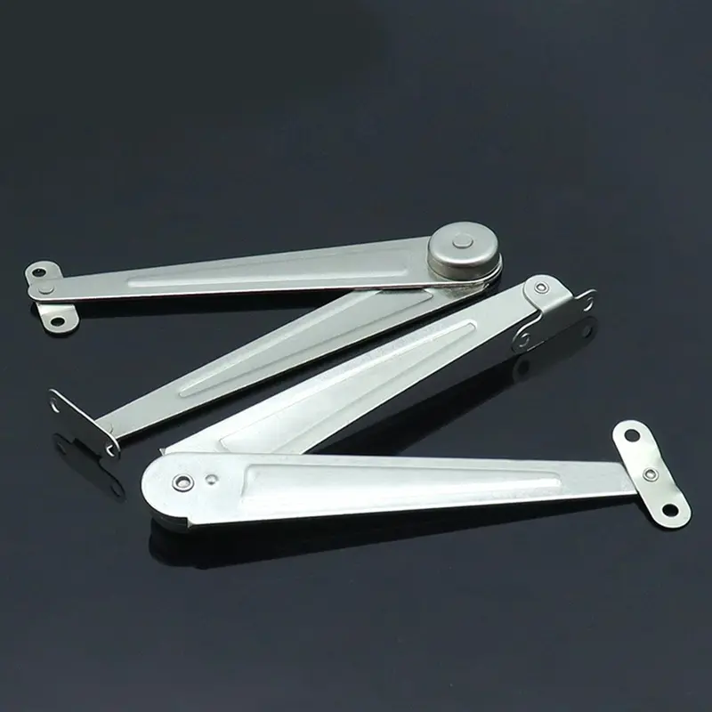 Thanh hỗ trợ thanh kéo, 2 cái-6 inch, Gấp lên hai phần, Thanh kéo tủ, Phụ kiện phần cứng đồ nội thất 5