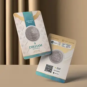 5 Dirham Silverium Minigold Fine Silver 99,99%u