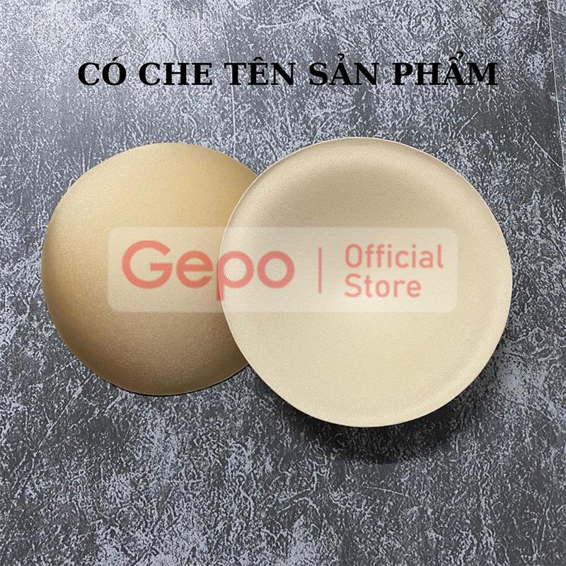 Miếng Mút Lót Áo Nữ Nâng Ngực Thay Thế Mềm Mại Thoáng Khí 1 Đôi GEPO