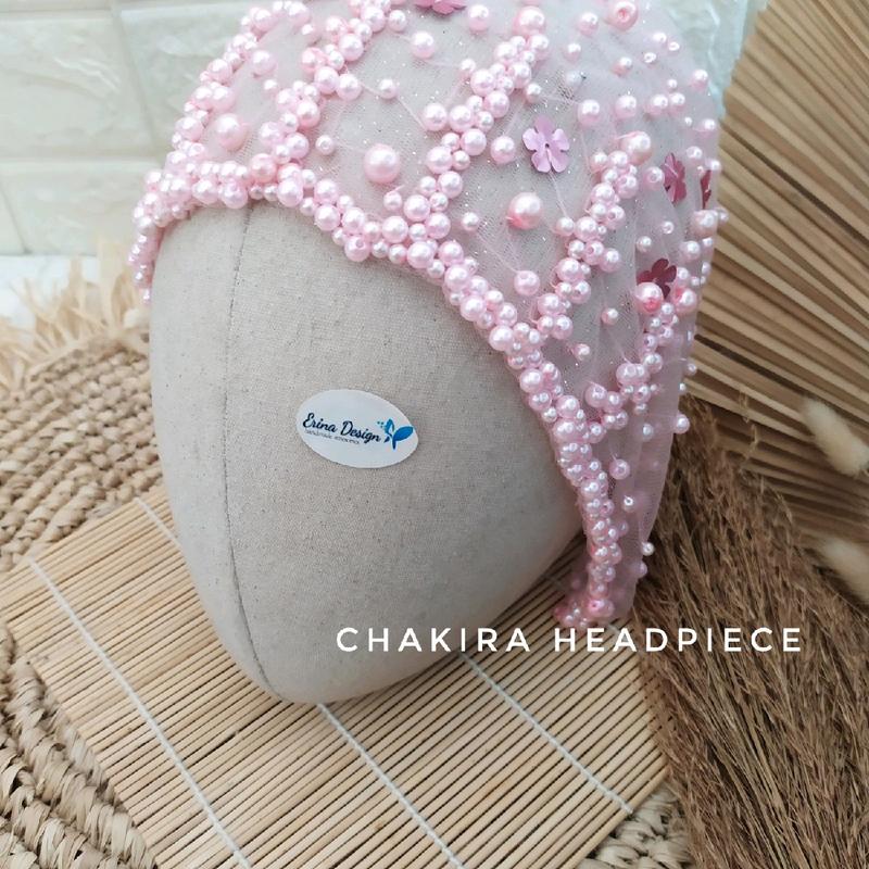Chakira Headpiece / headpiece mutiara / headpiece pengantin 3