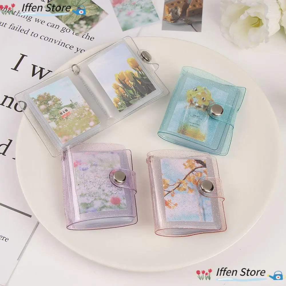 1PC Pockets  Accessories Portable 2 Inch For Photos Cards Mini Photo Albums Photos Holder