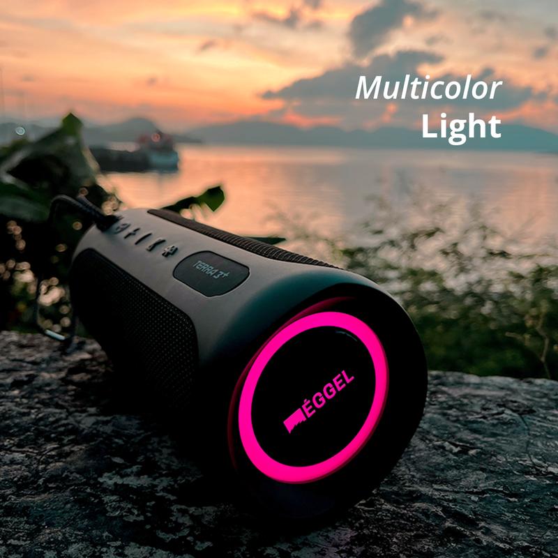 Eggel Terra 3 Plus S Waterproof Bluetooth Speaker with RGB Lights 3