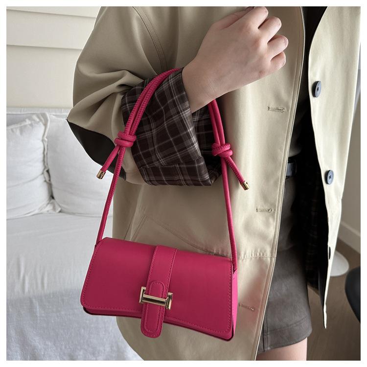 Product Introduction of Niche High-End Design Fashion Suitable for Various Scenes Niche Elegant Fashion Pouches Women's Bag New Western Style All-Matching Messenger Bag Fashion Shoulder Underarm Bag 12