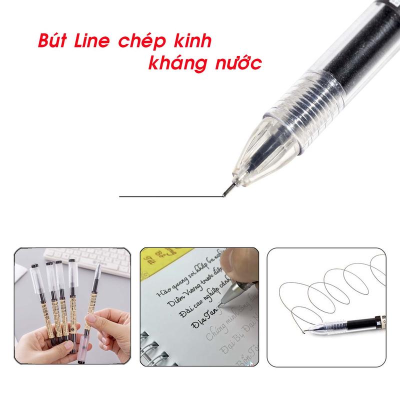 Bút line kháng nước cao cấp, viết cực thích, ngòi 0.35mm - Tuệ Nga