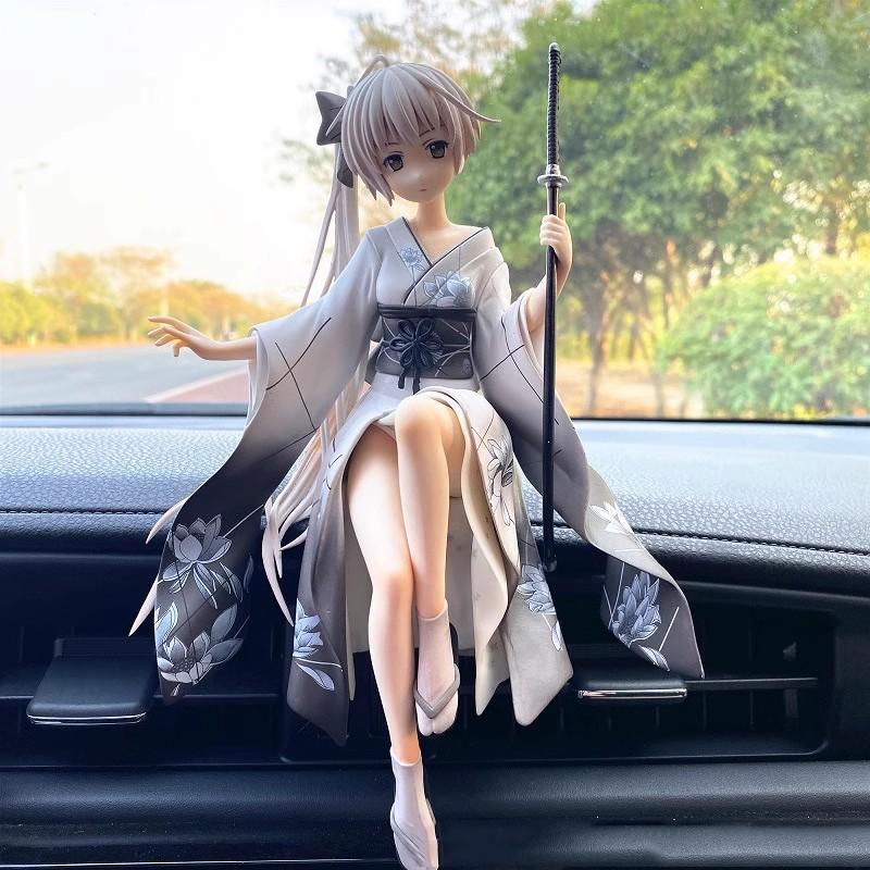 Product Introduction of Sora Car Decoration Two-Dimensional Animation Hand-Made Chassis Decoration Beauty Yosuga No Sora Car Interior 10