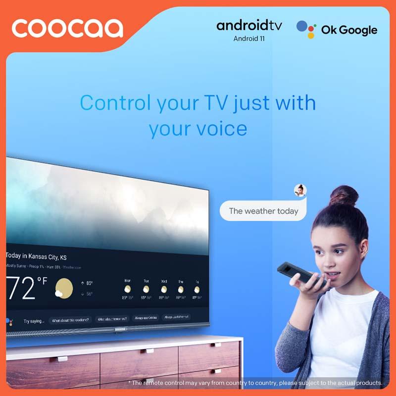 TV COOCAA Smart Android LED TV 32 Inch - Digital TV - Android 11 - HDR 10 - WIFI 4/5G (Coocaa 32S7G) [FREE VIDIO 3 BULAN + 1 BULAN  VISION+ PLATINUM] 4