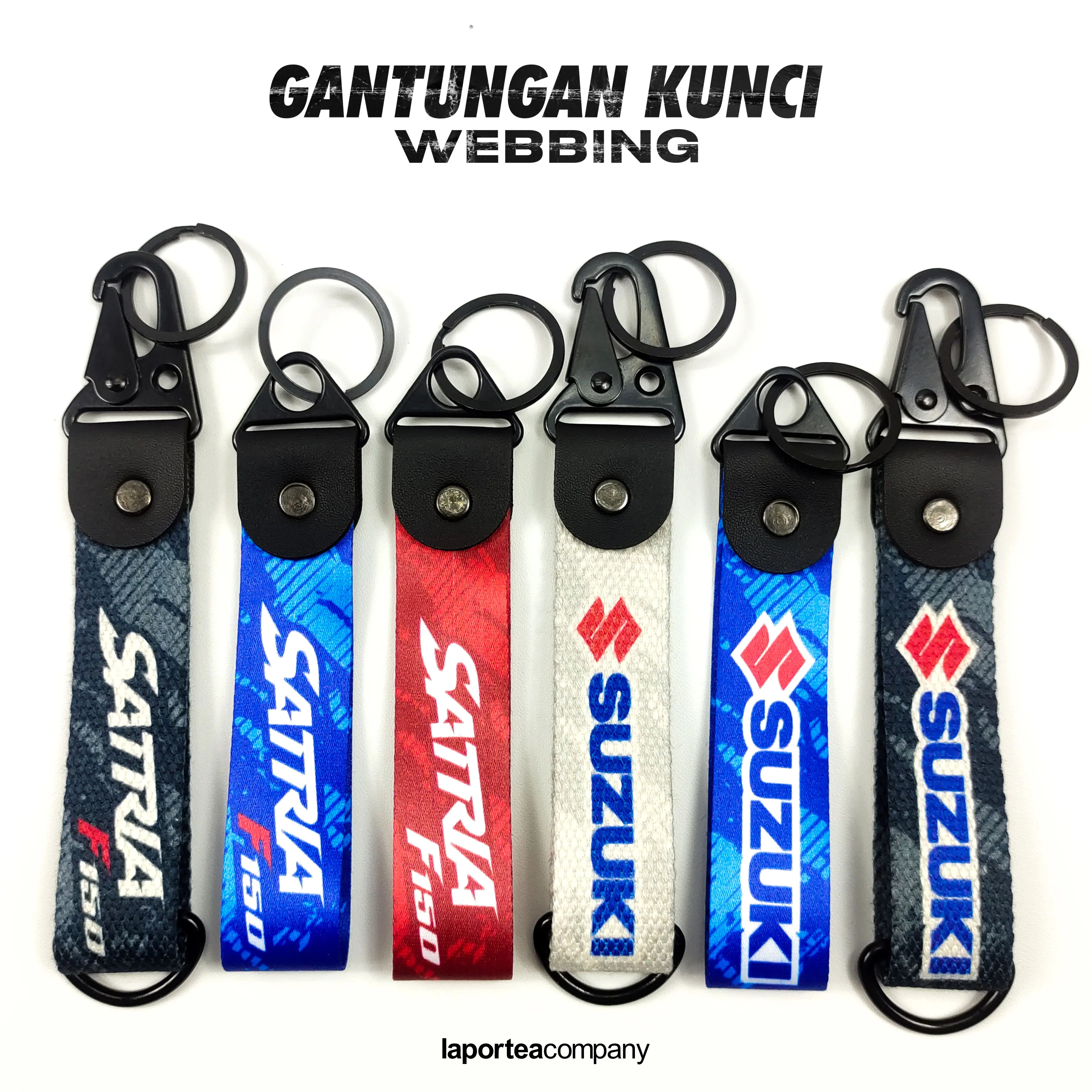 GANTUNGAN KUNCI WEBBING EXCLUSIVE SUZUKI SATRIA FU