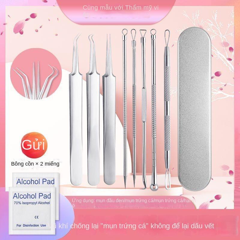 Ghim Mụn, Bộ Dụng Cụ Lấy Mụn Đầu Đen, Kẹp Tế Bào, Nhíp, Kẹp, Thìa Kim, Dụng Cụ Lấy Mụn Đầu Đen, Dụng Cụ Hữu Ích, Bán Trong 3 Ngày, 5200 Miếng 0