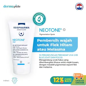 NEOTONE GEL 40ml 150ml ISISPHARMA - Sabun Pencerah wajah Alcohol Free