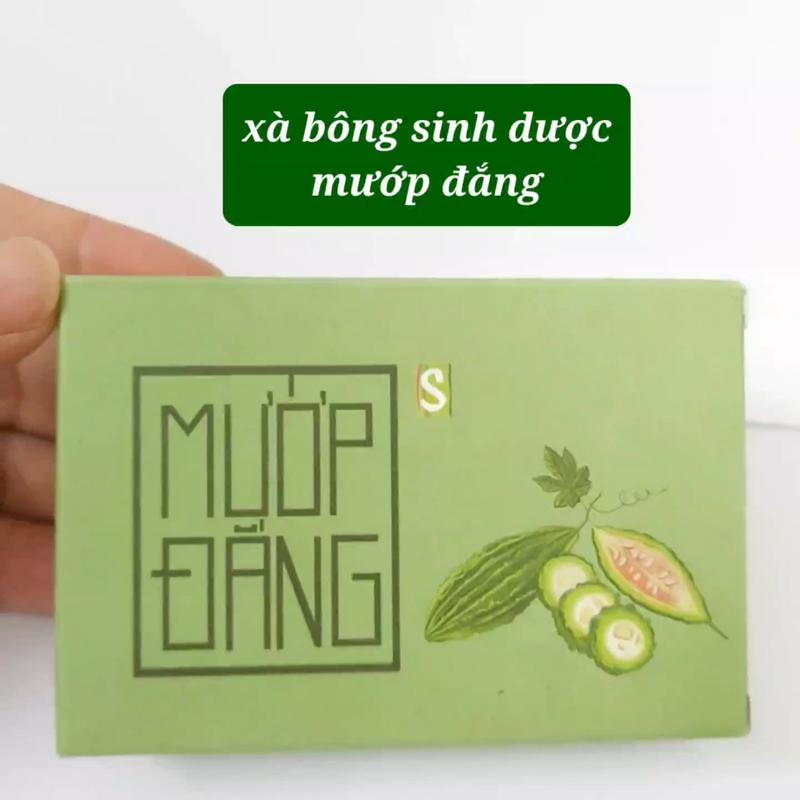 Xà bông sinh dược mướp đắng 100g xà phòng tắm chiết xuất nguyên chất từ thảo mộc thiên nhiên Dưỡng Body Skincare