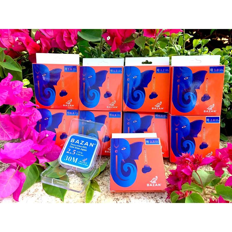  Cước thẻo bazan FluoroCarbon Đi Câu Fishing Bắt Cá Câu Cá 