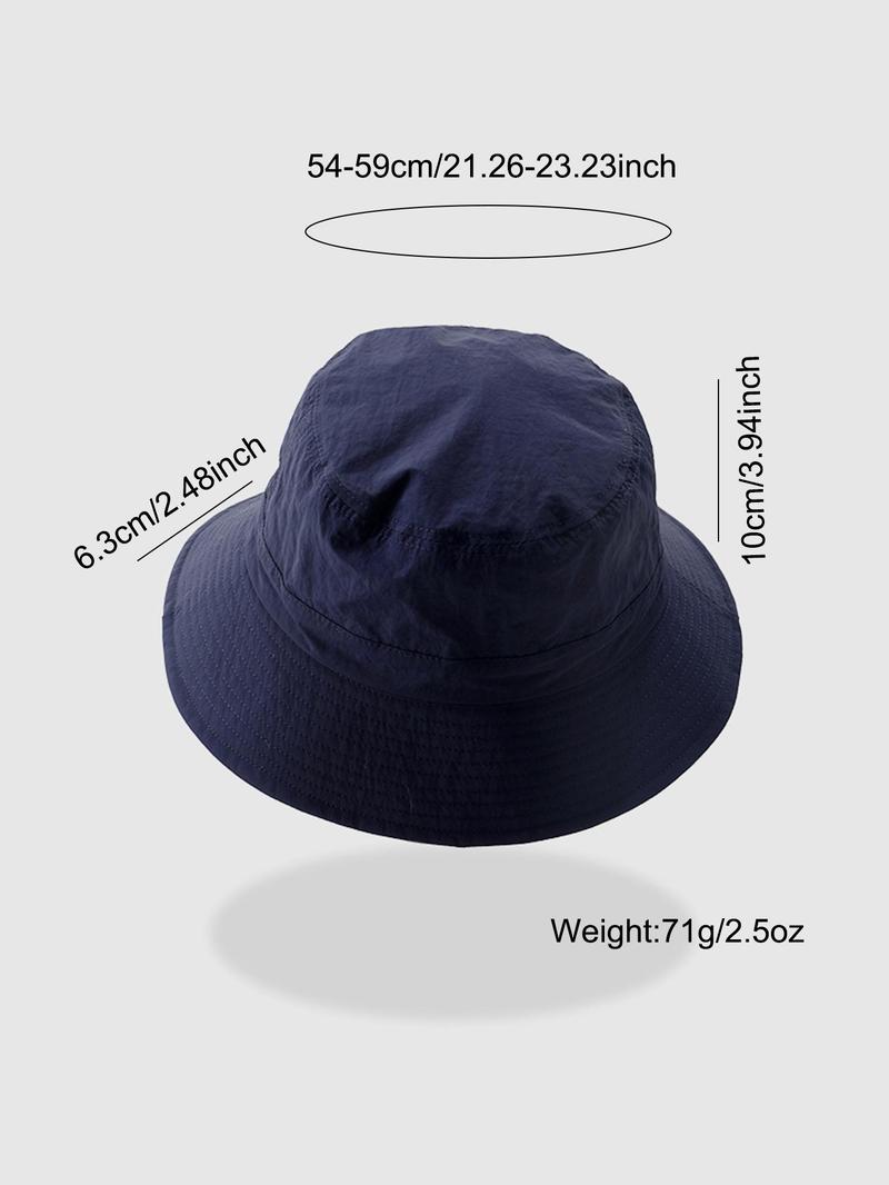 Product Introduction of Unisex Solid Hat, Summer Casual Outdoor Sun Protection Cap for Men & Women, Fashion Accessories for Outdoor & Daily Wear, Suitable for All Seasons 16