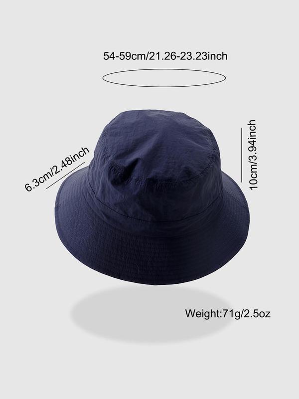 Unisex Solid Hat, Summer Casual Outdoor Sun Protection Cap for Men & Women, Fashion Accessories for Outdoor & Daily Wear, Suitable for All Seasons 4