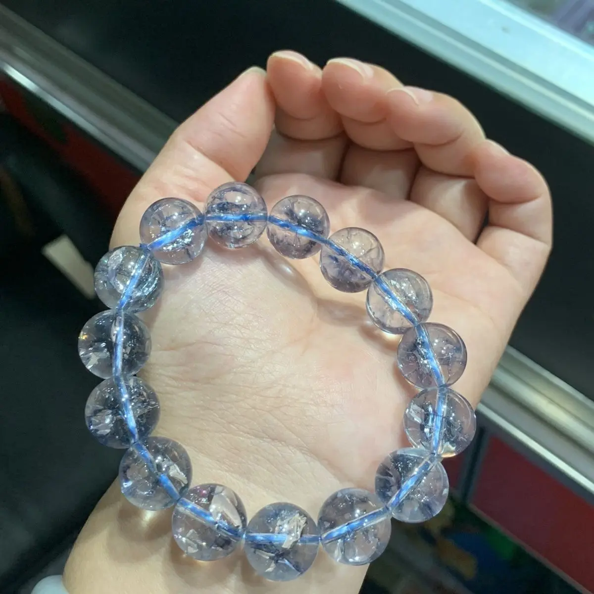 Asse Crystal Atris Blue Crystal Hot Flower Crystal Bracelet Women's Bracelet