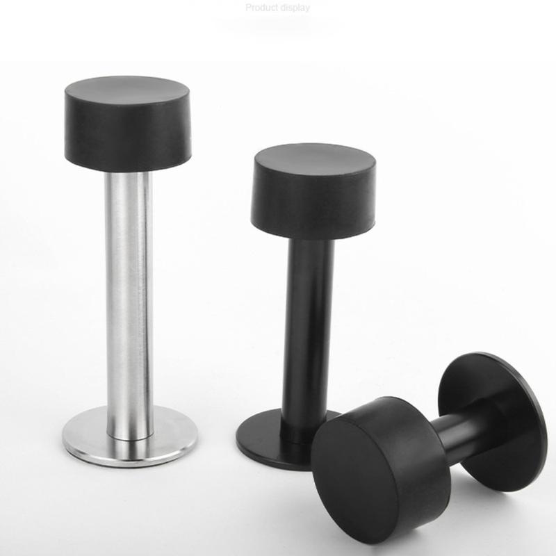 Product Introduction of New Stainless Steel Door Stopper Nail-free Punching/No Punching Door Suction Anti-collision Hardware Door Holder Wall Mounted 17