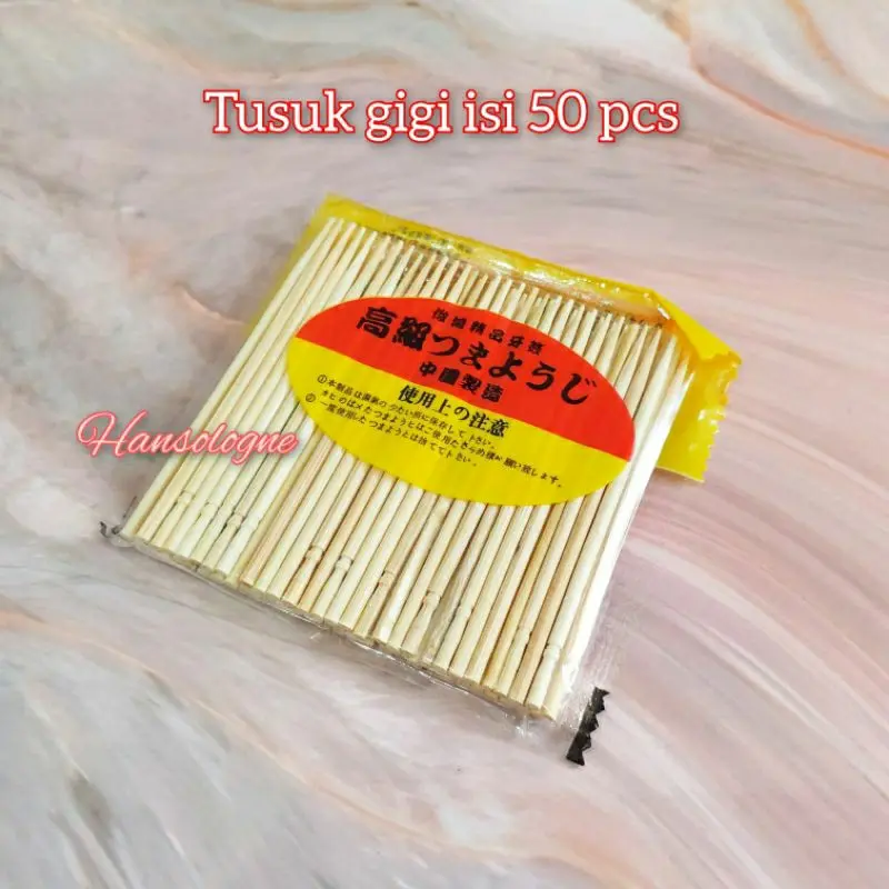 Tusuk gigi bambu refill kualitas bagus isi 100 5