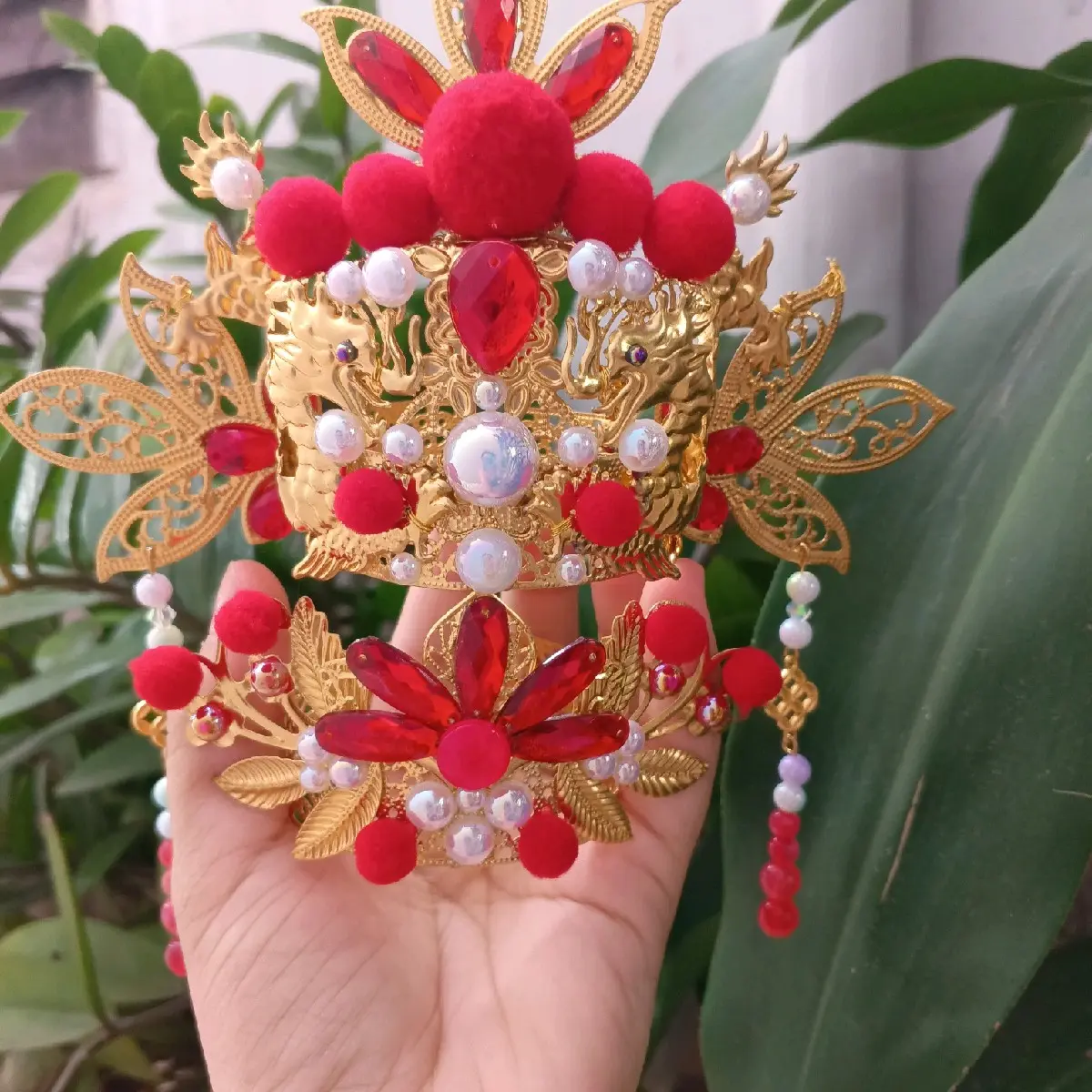 Mão thần tài - thổ địa size đầu 18-24cm nhiều màu sắc