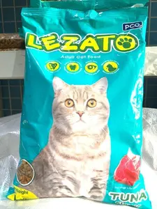 Makanan Kucing LEZATO ADULT KITTEN TUNA REPACK 1 KG 800 Gram no whiskas bolt ori cat choize cat food