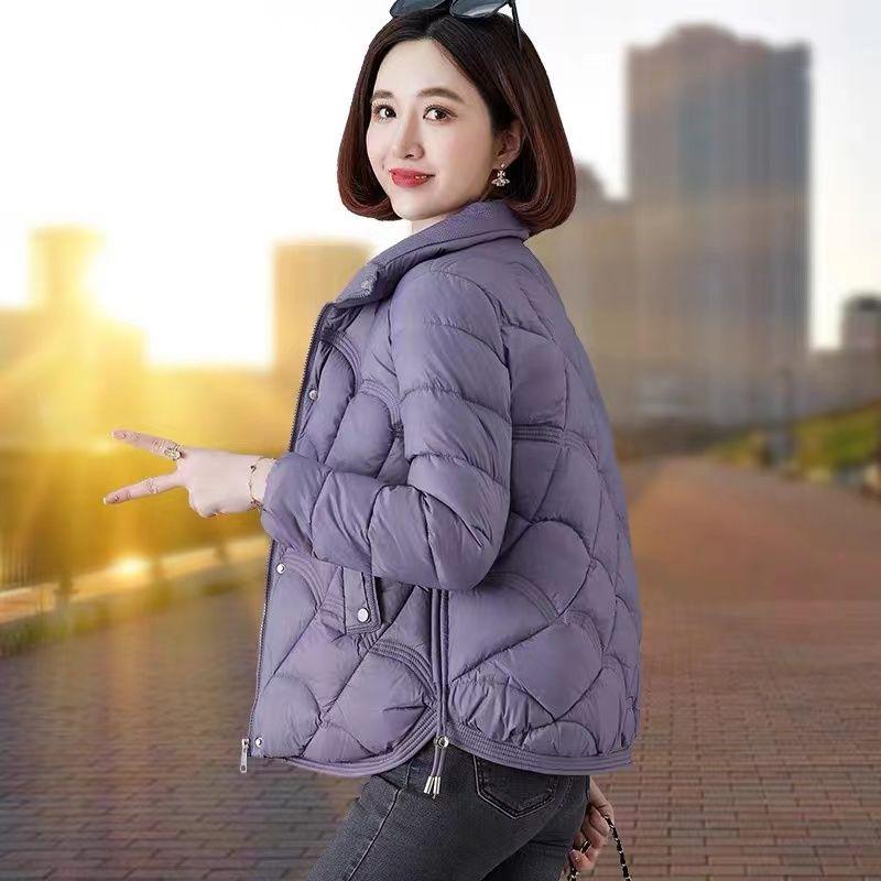 Áo Khoác Độn Bông, Dành Cho Nữ, Mùa Đông 2023 Hàng Mới Về, Nhỏ Và Thời Trang, Mỏng Và Nhẹ, Áo Khoác Độn Bông, Áo Khoác Ngắn, Áo Khoác Dày 3